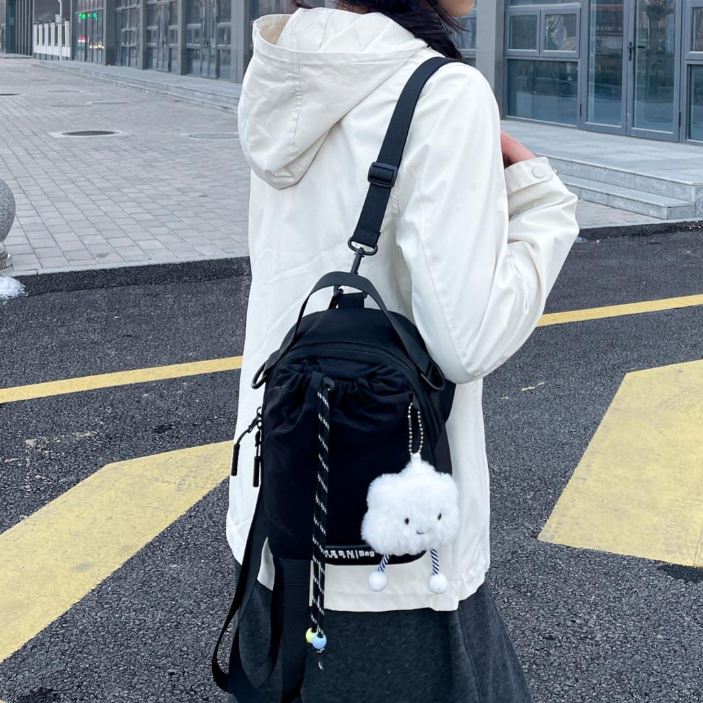 Velvet Mini Crossbody Bag With Polyester Lining For Casual Travel And Teen Girls