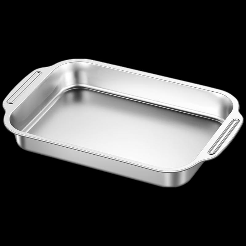ARKIE Stainless Steel Rectangular Fish Roasting Pan