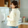 New Light and Thin Down Jacket Women's Short Hooded Stand-up Collar Light and Slim Outdoor Thin Large Size Women's Jacket