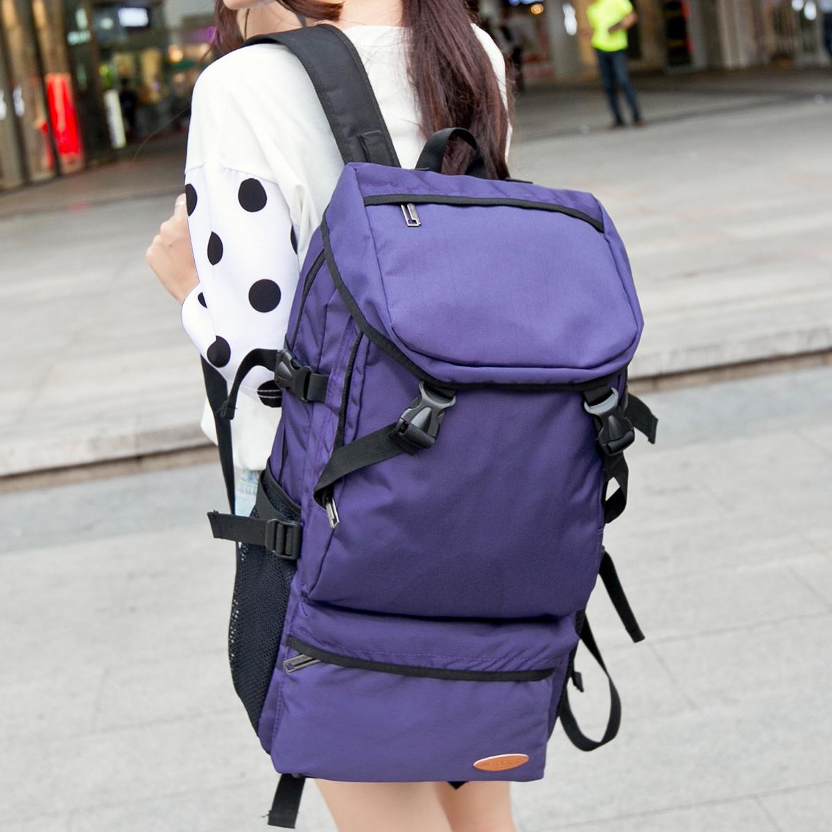 

55 л Уличный Водонепроницаемый Большой Вместимости Сверхбольшой Рюкзак для Пешего Туризма Спорт Скалолазание Путешествия для Мужчин Женщин, Легкая Дорожная Сумка Small фиолетовый