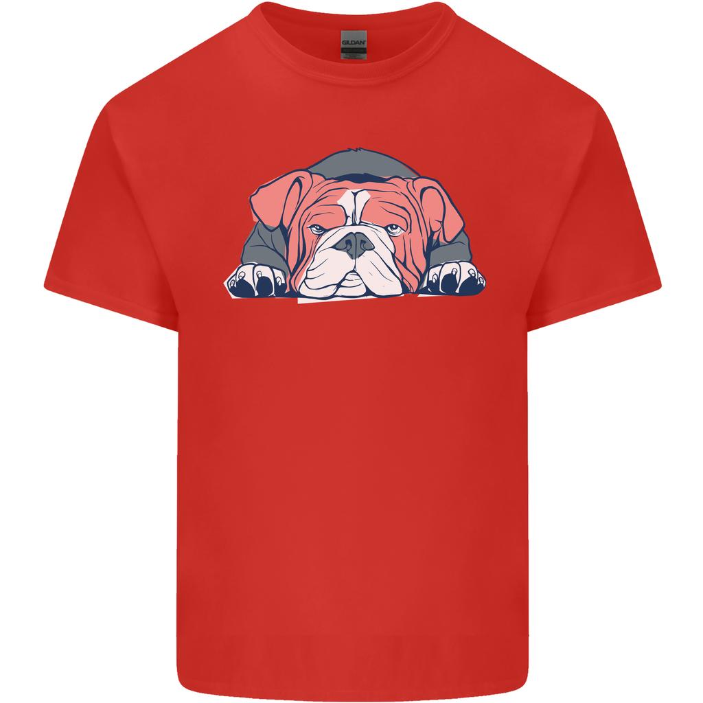 Dogs English Bulldog Unisexs Light Cotton TShirt