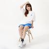 MLB New York Yankees Back Waist Cashew Flower Logo Crew Neck Short Sleeve T-Shirt Unisex T-Shirt Ivory 3ATS52023-50IVS
