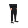 Under Armour UA Unstoppable Loose Solid Color Lace-Up Mid-Rise Straight Leg Casual Pants Men Pants Black 1383033-001