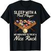 Billiard Lovers Pool Team Players Graphic Saying Fun Themed T-Shirt(1)