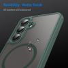 Magnetic Phone Case For Samsung Galaxy S25 Fe,Matte Shockproof Hybrid Phone Cover For Samsung Galaxy S25 Fe