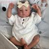 49 СМ Reborn Новорожденные Куклы Levi Awake Мягкая силиконовая ткань Кукла возрождения тела Гибкая 3D краска для кожи Видимые вены Ручной рисунок Эмуляция волос Кукла-игрушка