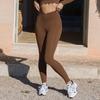 Small Chest Gathered Backless Yoga Bra Hip Raise Skinny Breathable Yoga Ninth Pants Two-Piece Set Fitness Jogging