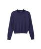 SALON DE YOHN Logo Basic Knit_ Navy