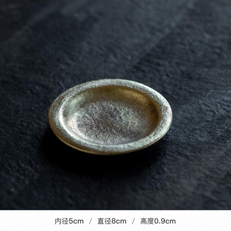 

Стиль Вабі-Сабі Золотистий Колір Круглі Підставки Під Чашки Кави Творчі Нековзкі Підставки Під Чашки Кави Блюдце Захист від Опіків Підставки Під Тарілки Основа Для Чашки Чаю
