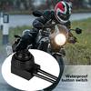Plastic Shell Auto Locking Switchs Press Type Connector Waterproof Dustproof LED Lighting Push Button Switches Enduring