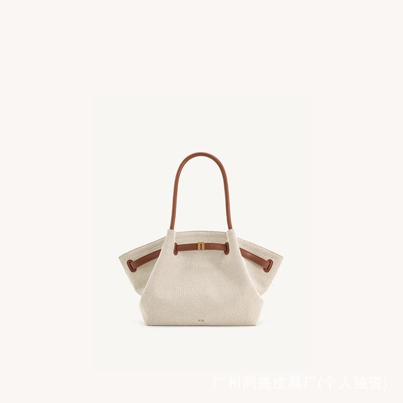 JWPEI 2025 Dumpling Handbag: Genuine Leather Tote & Crossbody Bag, Available In Large & Small Sizes for Women.