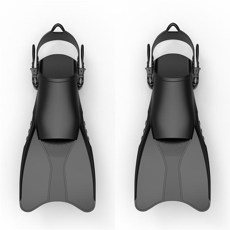 

Universal Adjustable Diving Fins for Adults and Children Adult L/XL чорний