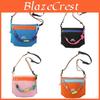 Borsa a tracolla in nylon stile street con design colorblock per l'uso quotidiano
