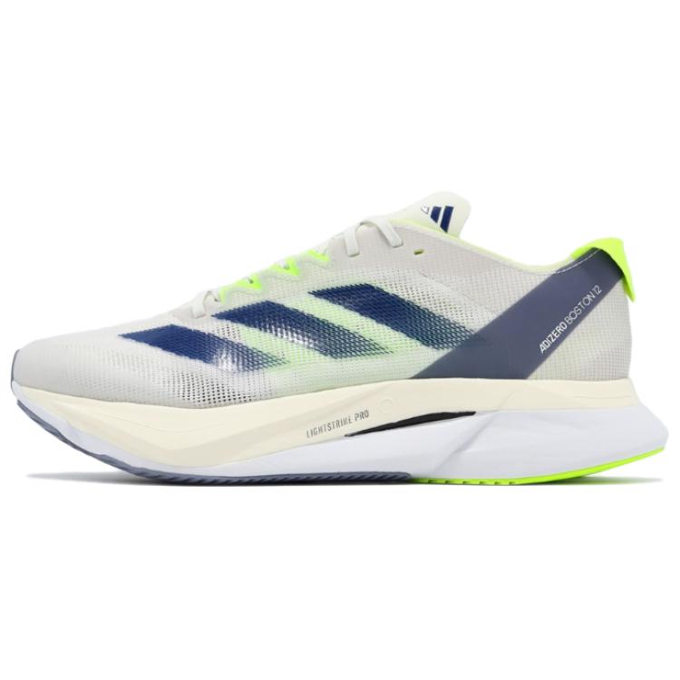 Adizero Boston 12 Adidas White Royal Lucid Lemon IE8493 45⅓