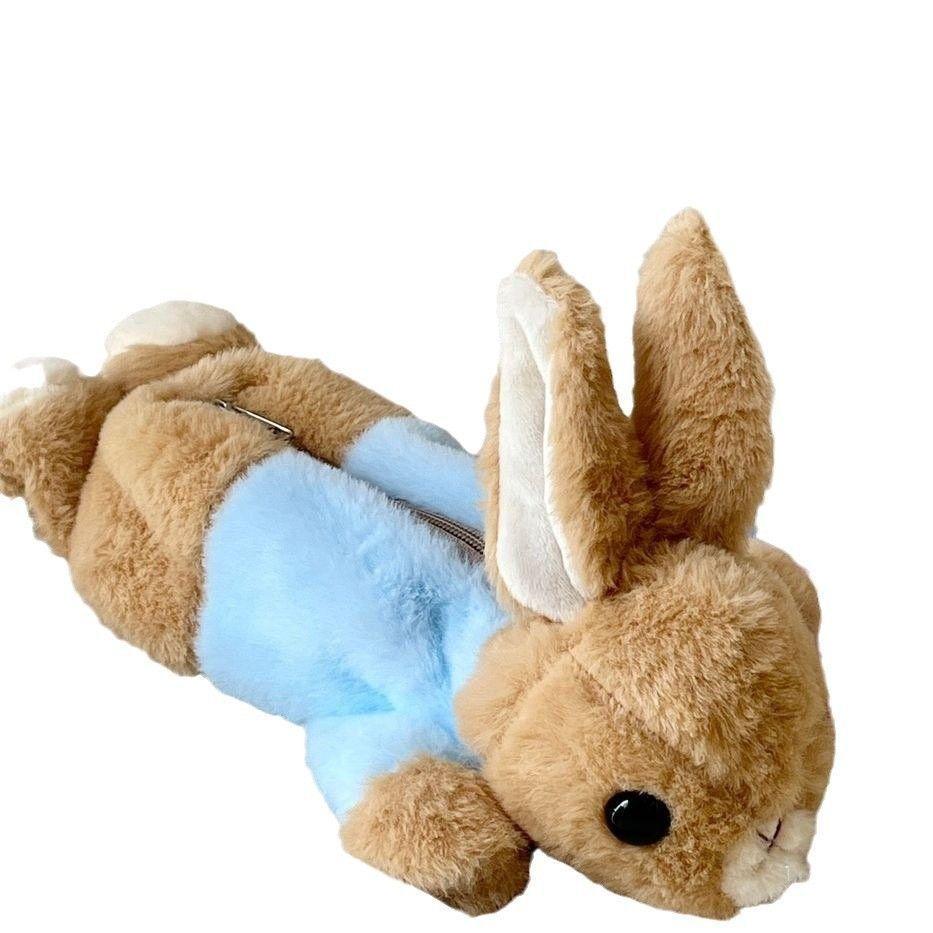 

Peter Rabbit Plush Pencil Case With Soft Material For School And Travel Storage