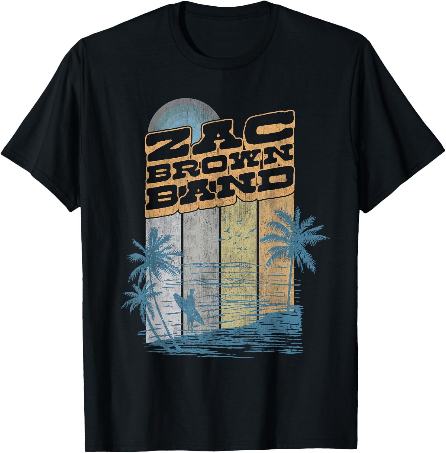 Blue Surfer T-Shirt Unisex T-Shirt XXXXL