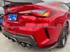 3D Style Carbon Fiber Rear Diffuser & Corner Extensions for BMW 4 Series G22 Coupe