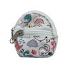 Mini Backpack Coin Purse, Scratch Resistant Zippered Compartment Keychain Bag, Waterproof Oxford Cloth Earphone Case