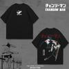 CHAINSAW MAN The Movie Reze Arc Man Woman Harajuku Oversized Y2k Street Wear Hip Hop Short Sleeve O-neck Casual Shirt Gift Female Male Clothing
