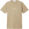 Printed Crew Neck Short Sleeve T-Shirt Men Tops Light-Brown K1S152100020S0080-V009A