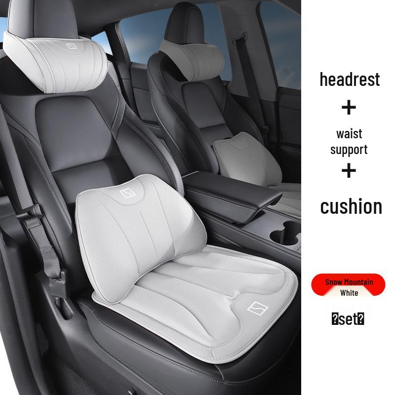Zeekr 001 Car Headrest & Lumbar Support with Neck Protection Pillow Set