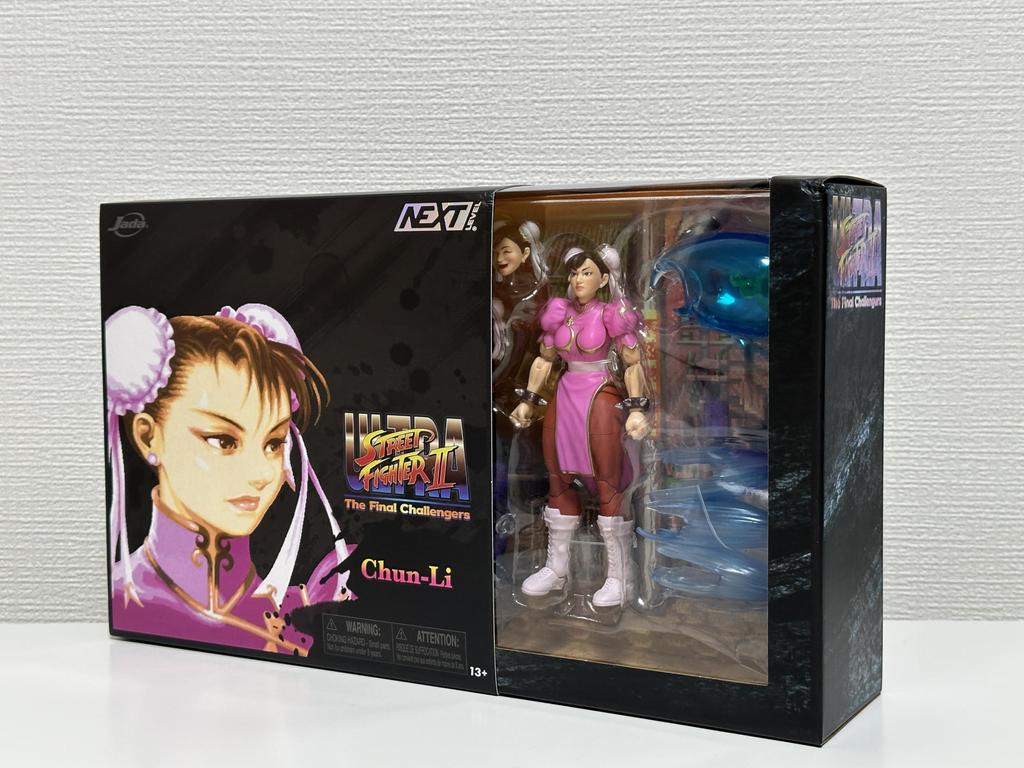 Unopened Jada Toys JD34724 Street Fighter II Chun Li (pink) 1/12 Scale Action Figure [Parallel Import]