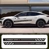 Car Body Racing Stripes Vehicle Door Side Skirt Stickers For 5008 408 308 Landtrek 208 2008 3008 Rifter 508 301 108 608