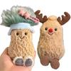 15cm Kawaii Jellycat Inspiriertes Erdnuss Plüschtier Weich Flauschig Gefüllt Rentier Niedliche Puppen Besonderes Geschenk für Kinder Entzückende Heimdeko