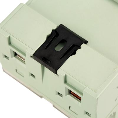 Digitaler Stromzähler, 220V 10(40) Ein Stromverbrauchsmelder 5 1-stelliger Impulszähler 6-polige Breite mit LED-Anzeigen für die Energieüberwachung