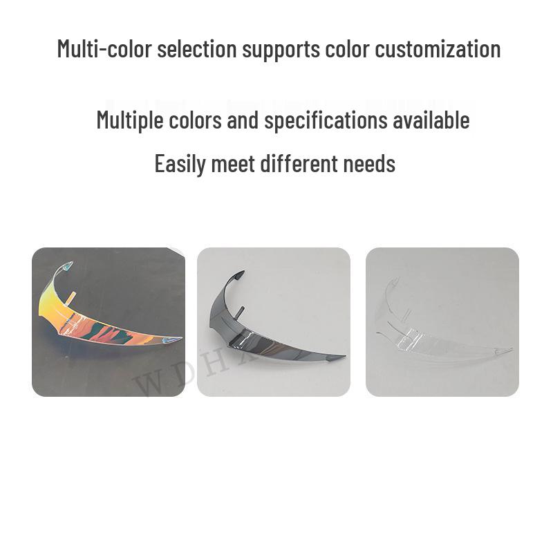 Z8 RF-1400 Motorcycle Helmet Small Rear Spoiler Tail Wing Accessory