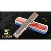 SUZUKI -24H C 24-Hole Diatonic Harmonica (C Key) Silver