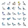10/30/50pcs Funny Cartoon Animal Pigeon Stickers Cute Graffiti Decals Waterproof DIY Notebook Phone Luggage Sticker Decoration