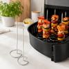 10-30 sztuk Stal Nierdzewna Frytkownica Powietrzna Szpikulec do Pieczenia Grill Pionowy Szpikulec Grillowy Uniwersalne Akcesoria Wielokrotnego Użytku Pionowy Patyk do Grilla