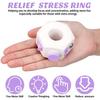 Sensory Ring Toy Novelty Creative Decompressing Toy Anxiety Stress Relief Toy for Kids Adults