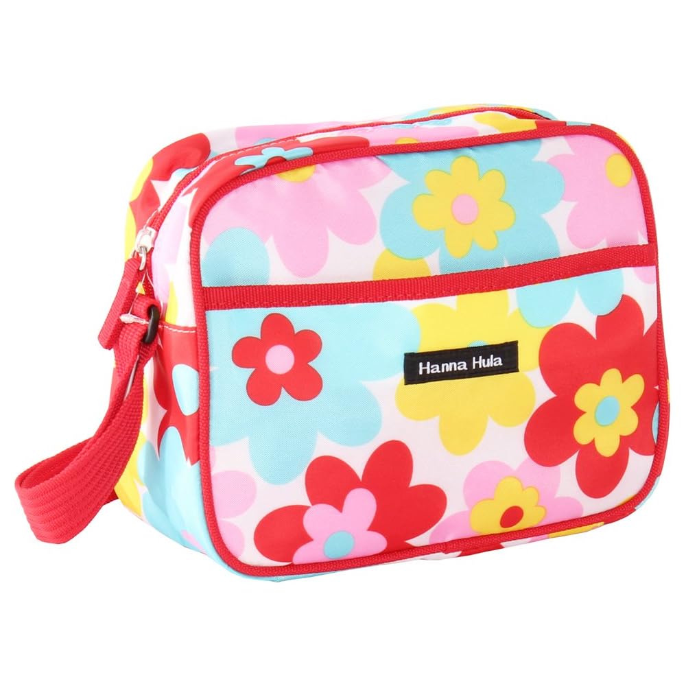 Hanna Hula Kids Shoulder Bag Pop Flower Design Lightweight and Durable Fabric