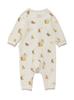 Gelato Pique Newborn Honey Bear Romper, PBCO254464, Baby, Size OWHT 80