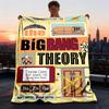 1 Stück The Big Bang Theory Outdoor Flanelldecke, Leicht Warm Gemütlich für Reisen Camping Büro Weiches Polyestergewebe