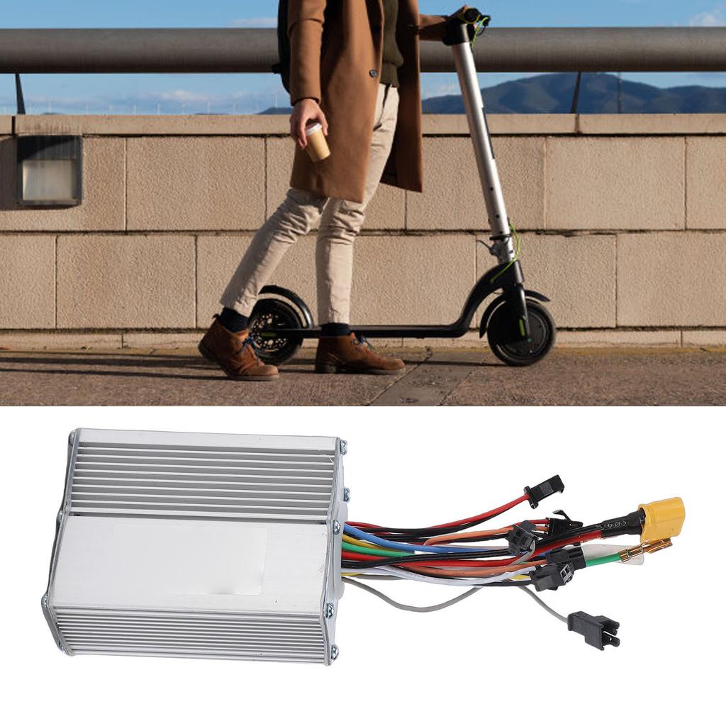 Elektrická koloběžka Bezuhlíkový motorový regulátor 60V 25A Regulátor rychlosti motoru koloběžky Kovový