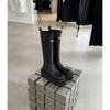 But knee boots women's thick-soled high boots versatile thin boots thick legs 2025 new spring small elastic boots