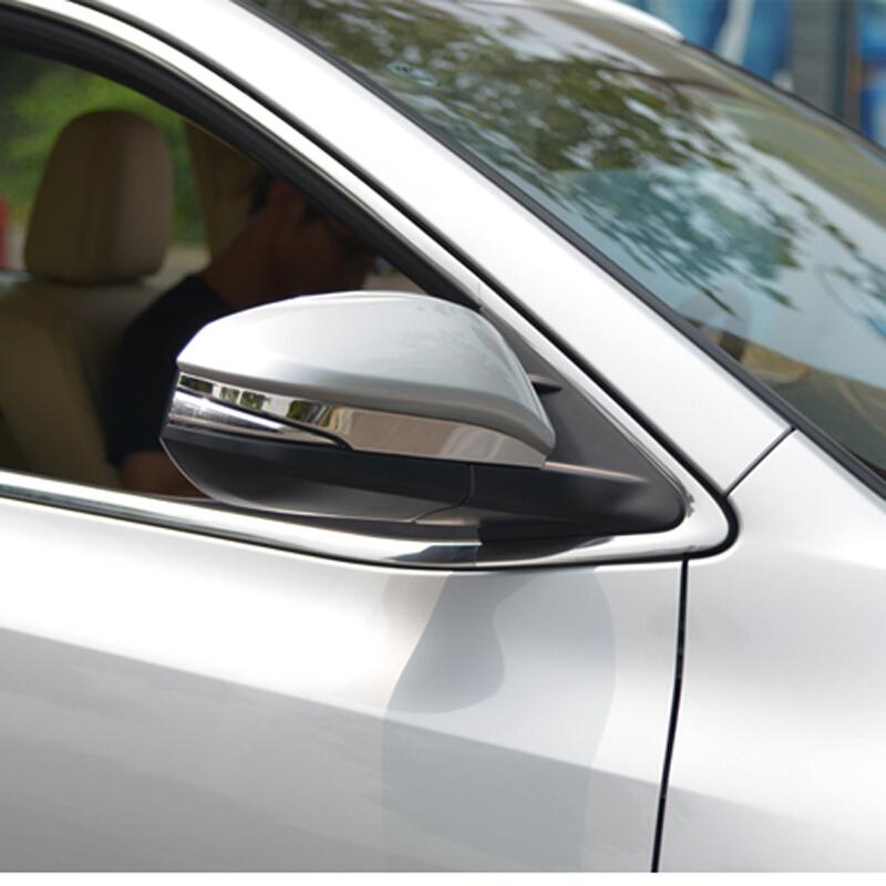 For Toyota Esquire 2019 Accessories ABS Chrome Car Rearview Mirror Decoration Strip Cover Trim Sticker Car Styling 2pcs