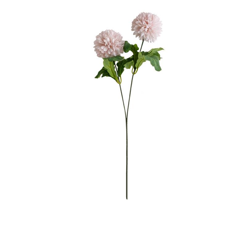Dandelion Hydrangea & Chrysanthemum Artificial Flowers, 2-Head Ping Pong Wedding Decoration and Photography Props