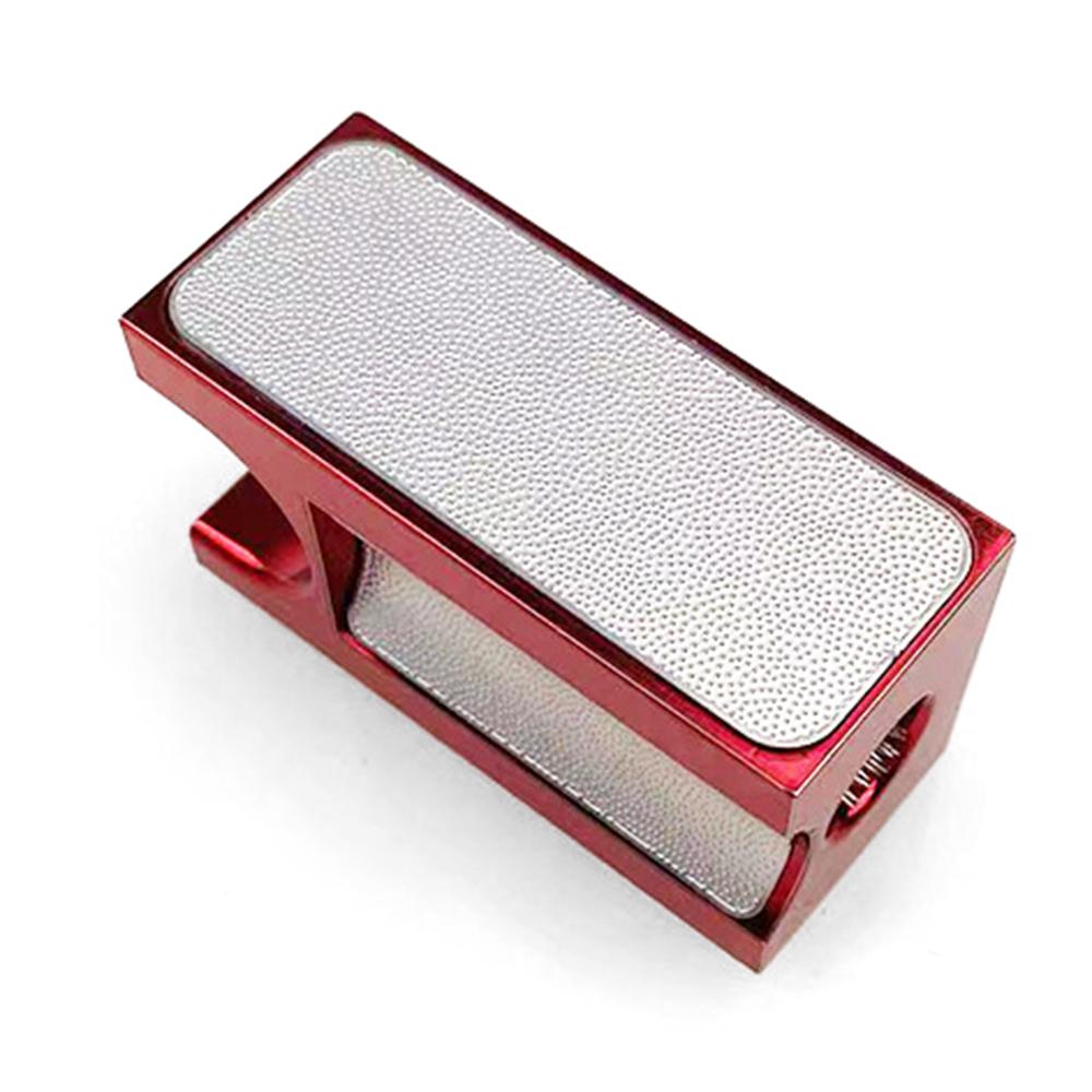 

8 In 1 Aluminum Pool Cue Tip Repair Tool Billiard Cue Stick Tip Tool for Shaping Cue Tips красный