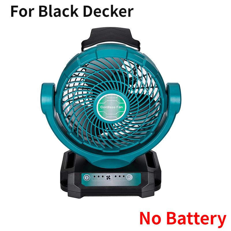 NEW Power Tool Fan For Bosch For Makita For Milwaukee For Dewalt For Black&Decker 14.4V 18V 20V Li-ion Battery Fan DCB200 DCB205