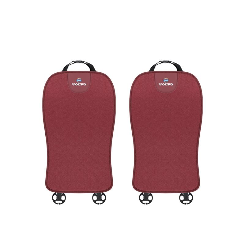 1/2 Stuks Autostoel IJszijde Kussen Lendensteun Decoratieve Accessoires Voor Volvo XC60 S60 V40 V50 V60 S80 S40 C30 AWD C70 S40 S60 S80