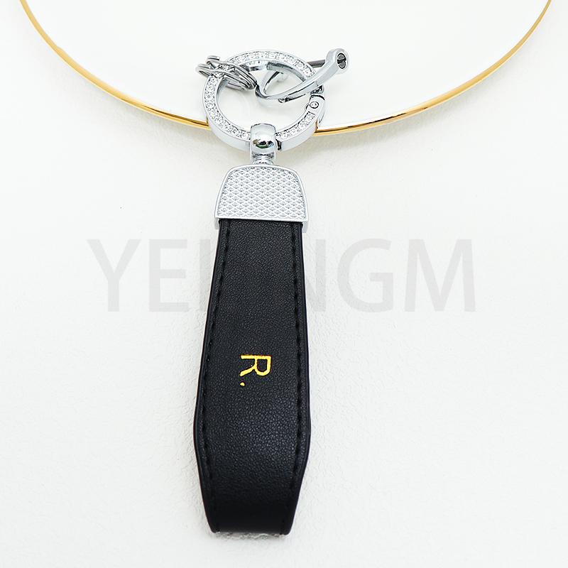 Quicksand TPU Car For Hyundai Genesis GV70 GV80 GV90 2020 2021 2022 Key Case Cover Shell Fob Holder Ring Protector Keychain
