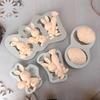 New Easter Rabbit Fondant Silicone Mold Carrot Cake Decorating Tools Chocolate Cookies Baking Mould Egg DIY Clay Epoxy Mold