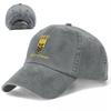 Bee Something Baseball Cap Vintage Distressed Denim Washed happy wild animal Sun Cap Men Women Outdoor Adjustable Fit Caps Hat