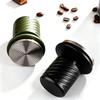 304 Stainless Steel Coffee Tamper with Dual Spring Constant Pressure 51mm/53mm/58mm Espresso Tamper for Threaded Barista Tool