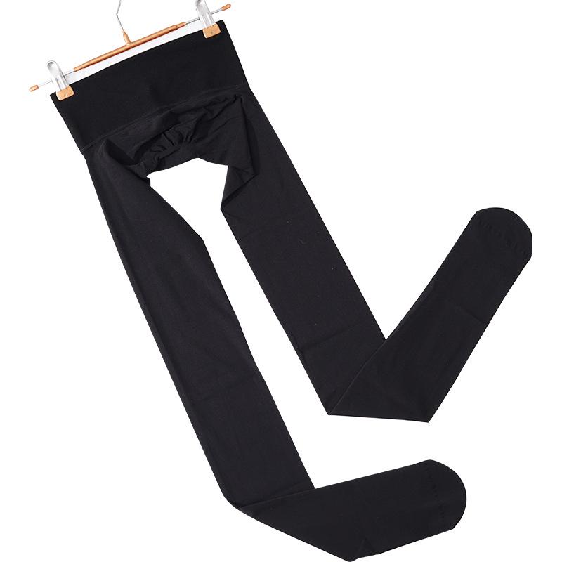 "Red Pepper 150D Seamless Black Pantyhose: Anti-Exposure, 360° Coverage, Sexy Ingot Crotch Design"