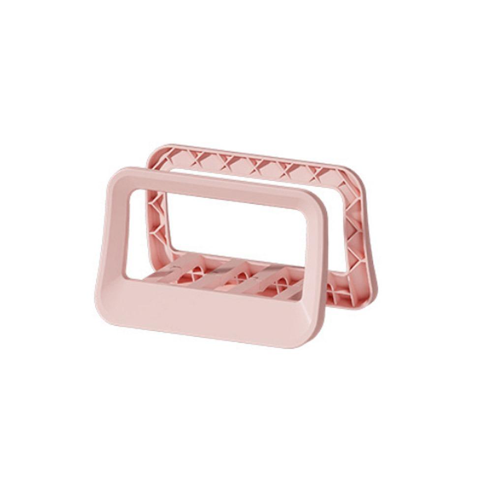 Plastic Pot Lid Storage Rack Breathable Mold-resistant Chopping Board Organizer Stable Space Saving Pot Cover Shelf Pantry